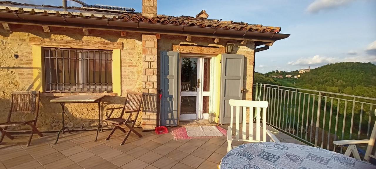 La Terrazza In Collina Leilighet Monte Orsello Eksteriør bilde